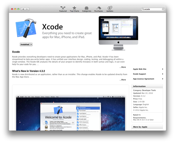 Free download xcode for mac os x 10.7.55